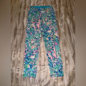 Lilly Pulitzer Multicolor Tropical Print Leggings